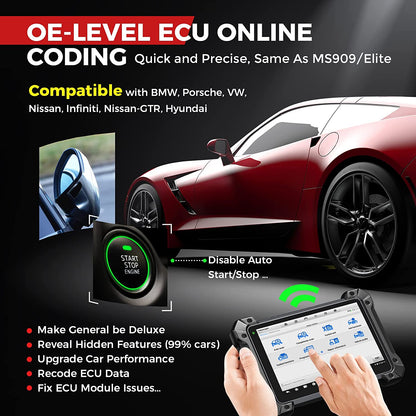 OBD2 bi-directional diagnostic tool