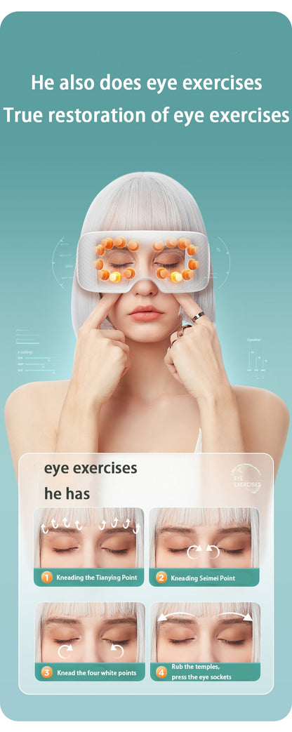 Smart Nano Steam Eye Massager