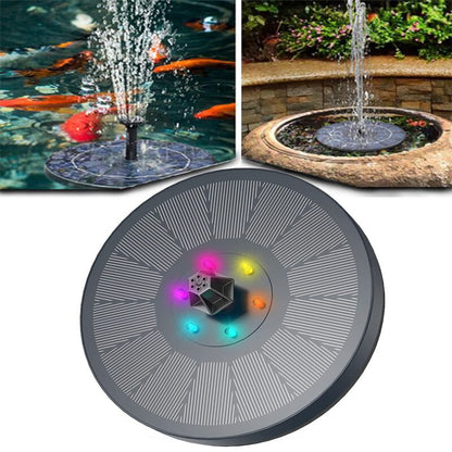 Solar Fountain Bird Bath