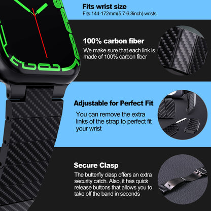 lightweight carbon fiber strap