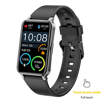 steel-cased smart watch