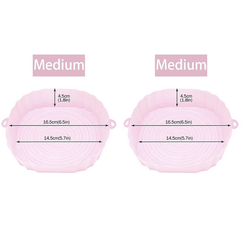 Reusable Air Fryer Silicon tray