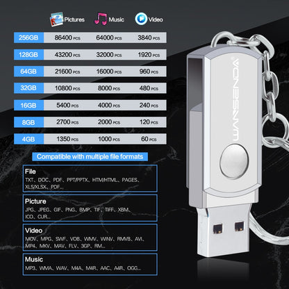 Stainless Steel USB 3.0 Flash