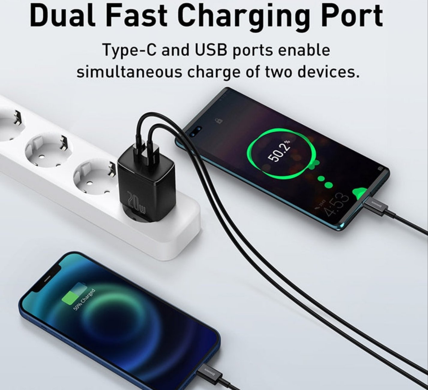 20w Usb Charger Quick Charger 3.0