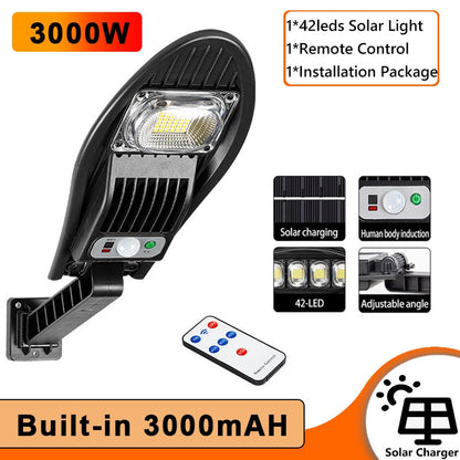 168LED solar street