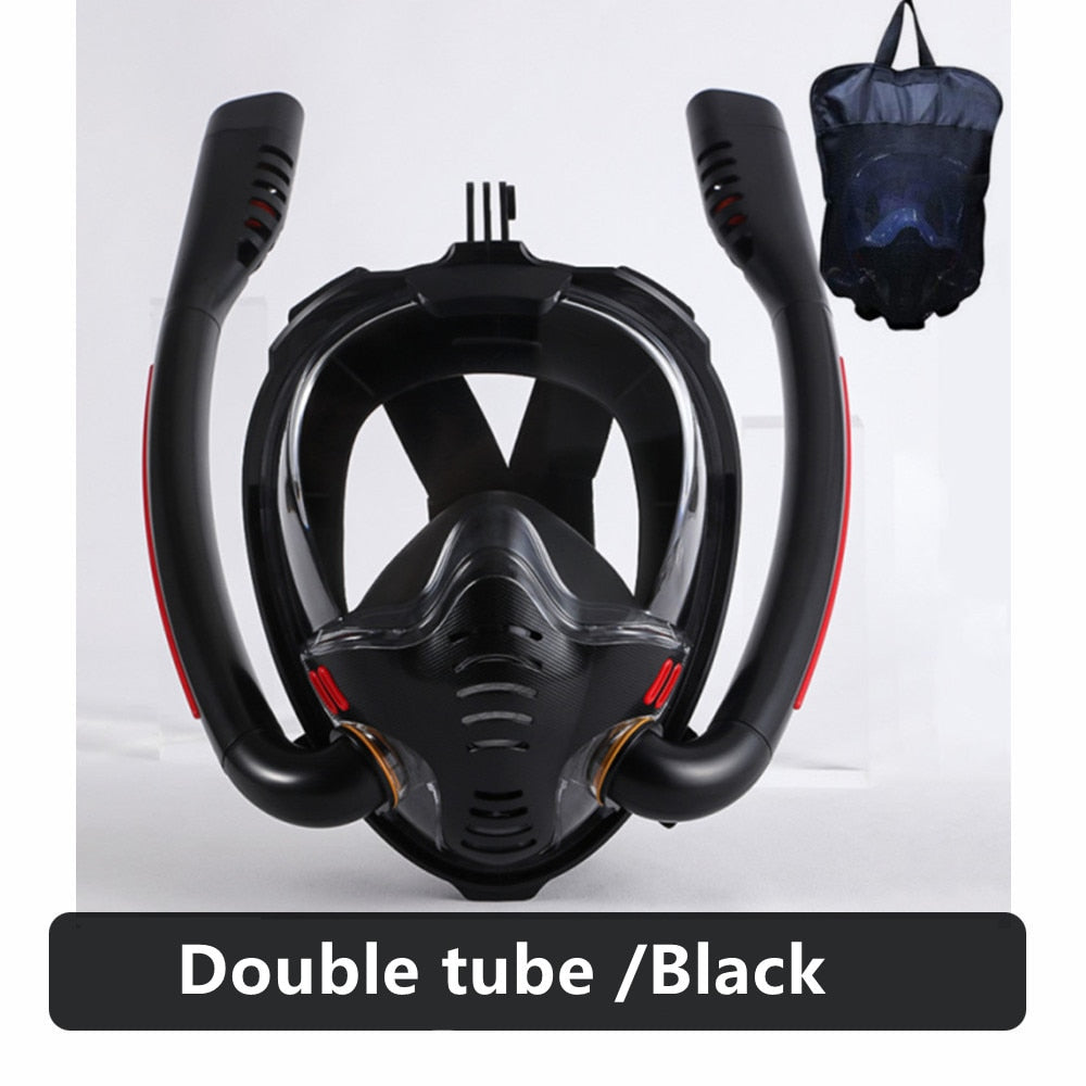 full-dry diving mask