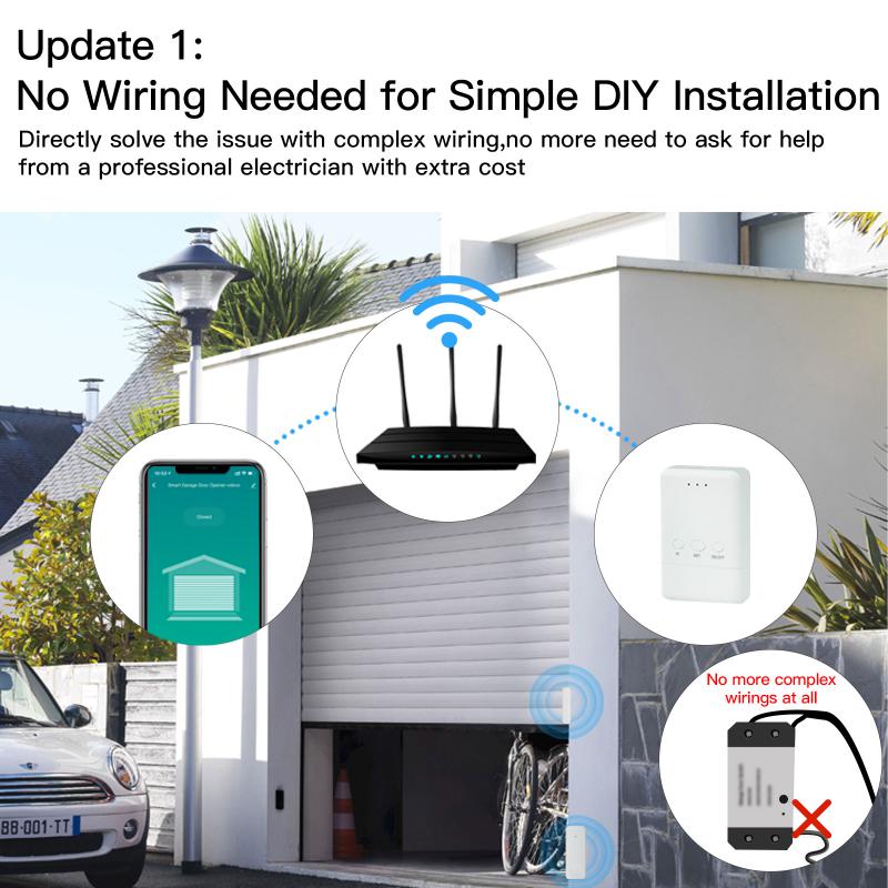 WiFi Garage Door Controller