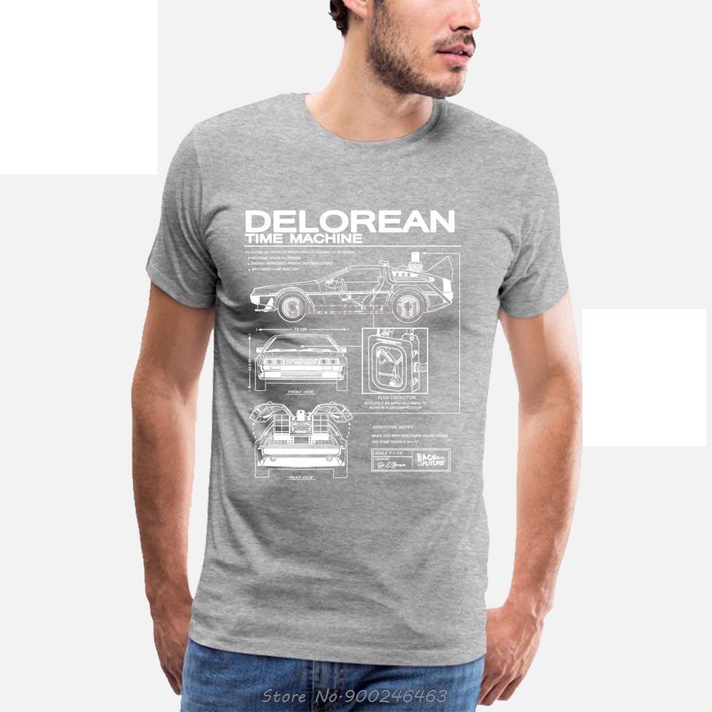 Delorean Schematic T-Shirt