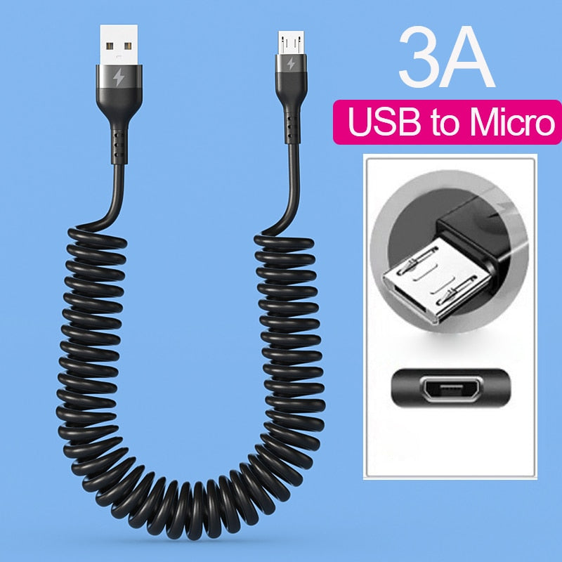 66W 5A USB Type C

coiled spring