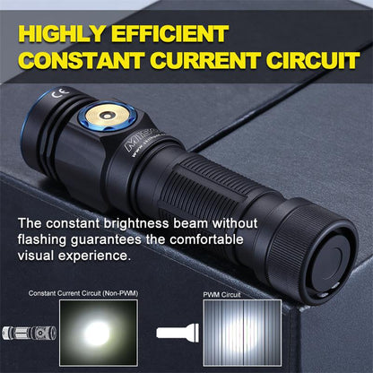 magnetic charging flashlight