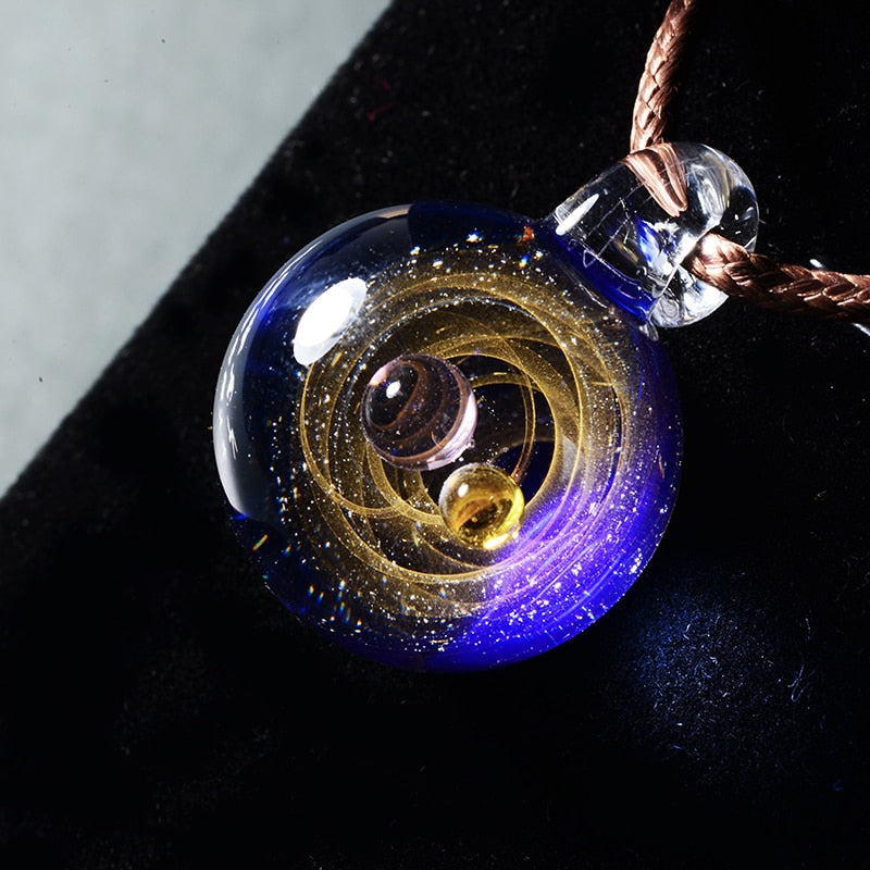 Planets Pendant Necklace