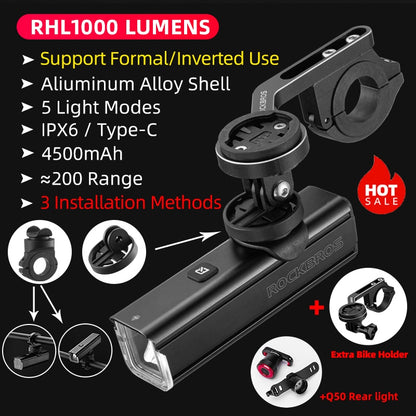 ROCKBROS Bicycle Light