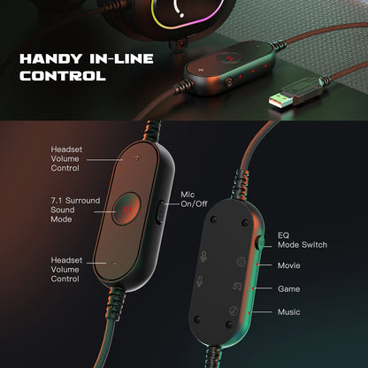 The Dynamic RGB Gaming Headset