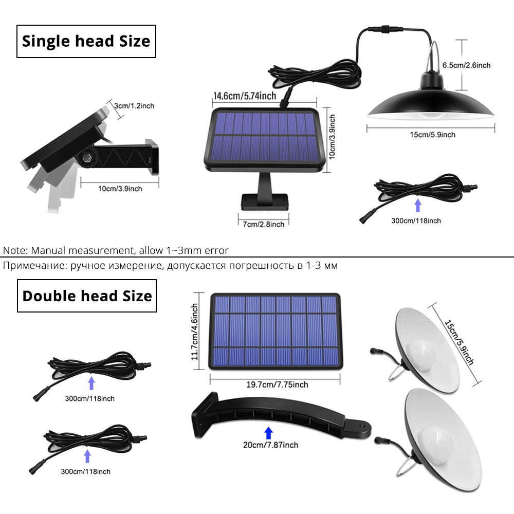 Solar Pendant Light