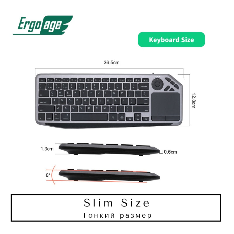 Wireless bluetooth Backlit keyboard