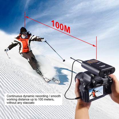 UHF Wireless Lavalier Microphone System