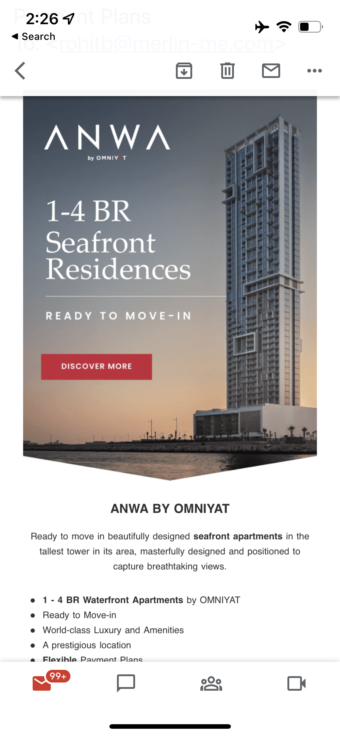 Anwa by Omniyat @ Maritime City Dubai