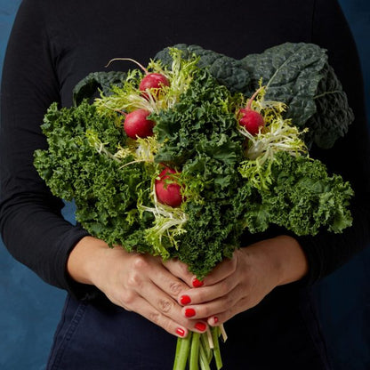 edible aquaponic event vegetable leafy green bouquets