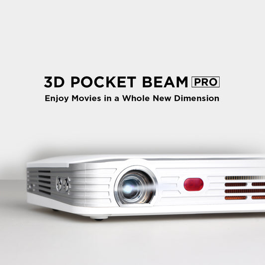 Merlin 3D PocketBeam Pro 4K Projector