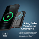 MERLIN Bolt Max Power 10K Wireless Power Bank MagSafe Compatible