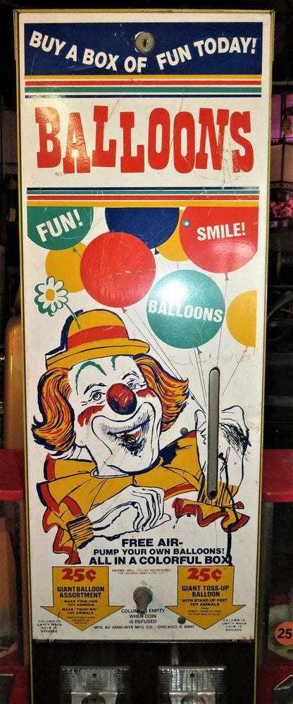 Stuffed Balloon and Popcorn Commercial Vending