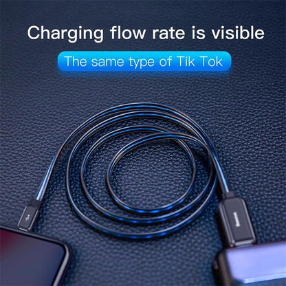 Flat Glowing 2.4A USB Cable