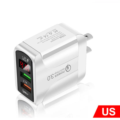 Smart Phone Charger World Europe And America