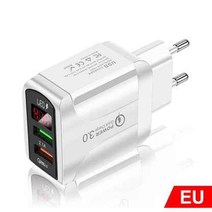 Smart Phone Charger World Europe And America