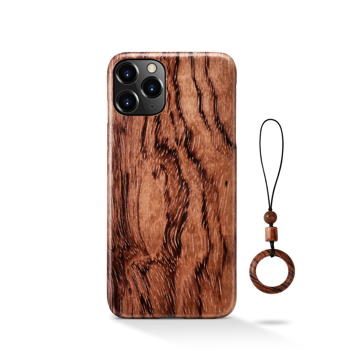 Simple And Ultra-thin Frosted Wood Phone Case