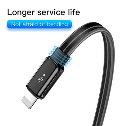 Flat Glowing 2.4A USB Cable