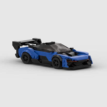 McLaren Senna GTR Racing Sports Car Building Blocks