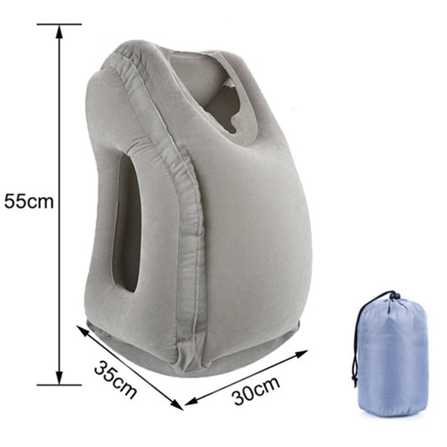 Inflatable Air Cushion Travel Pillow