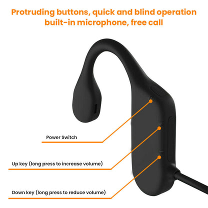 Wireless Bluetooth Headset bone conduction