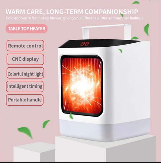 Premium Portable 2-in-1 Space Heater and Cooler