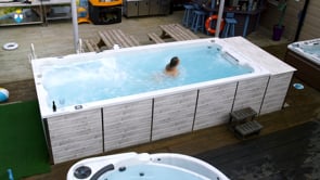 Multi-person Surfing Jacuzzi Super Large Swimming Pool