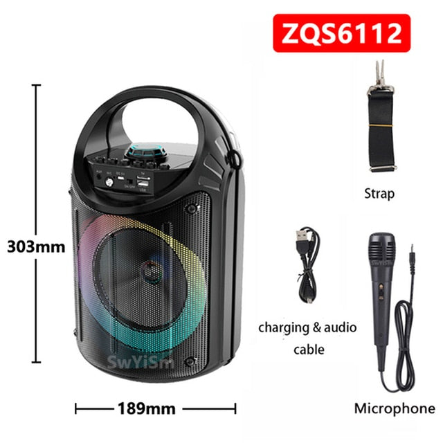 Portable Outdoor Party Bluetooth Speaker