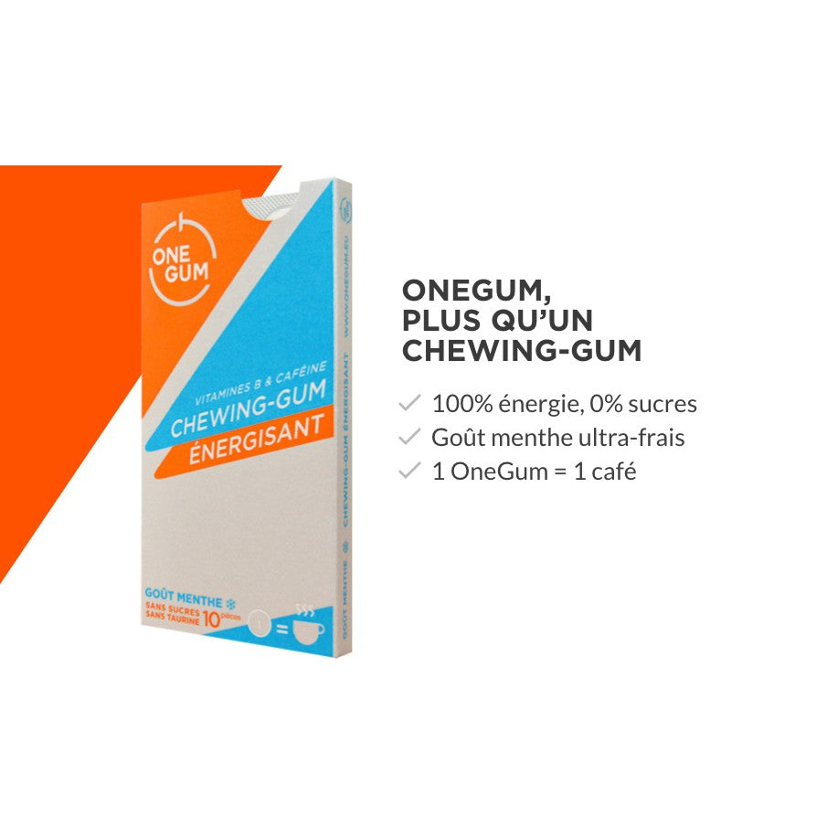 One Gum Energy Gum pack of 10 - Excaliburs Legend