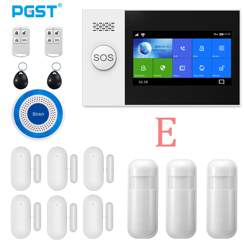 Home WIFI GSM Security Alarm System