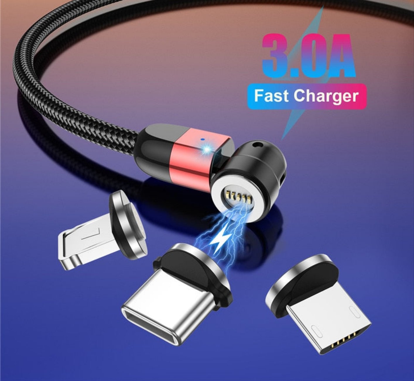 3A Magnetic Cable