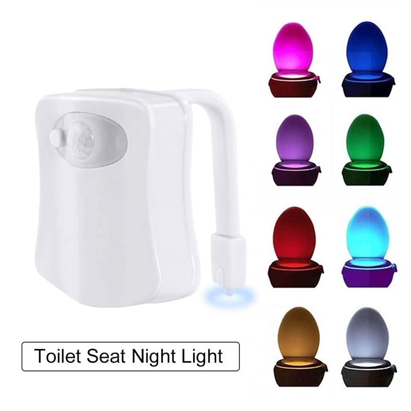 Smart PIR Motion Sensor Toilet Seat