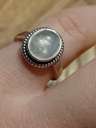 Natural Moonstone Ring