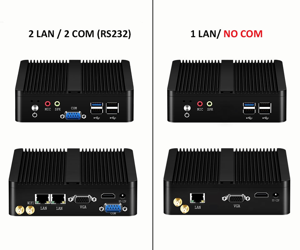 Fanless Mini PC