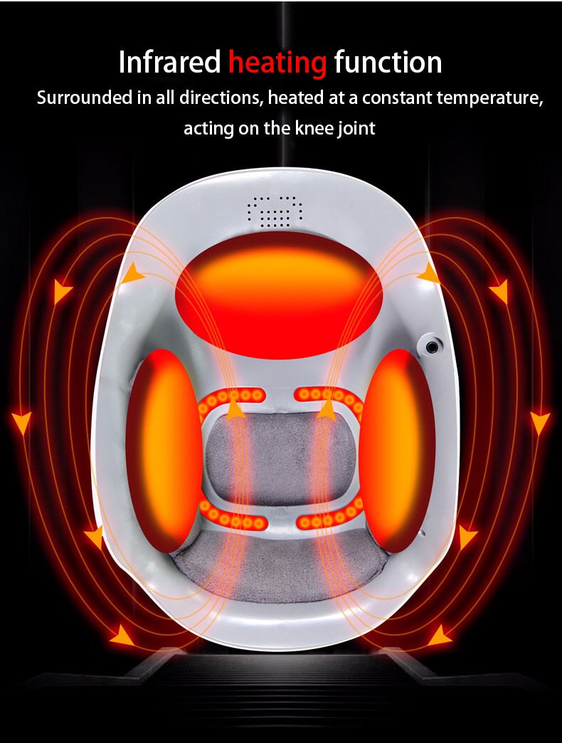 Laser heated air massage