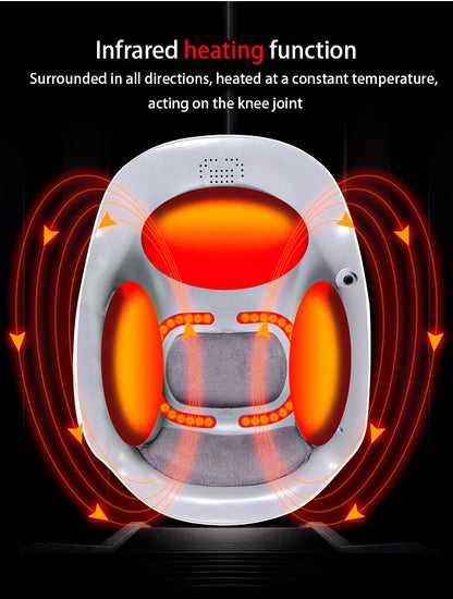 Laser heated air massage