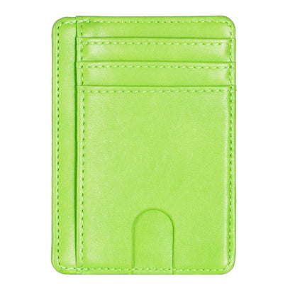 RFID blocking leather wallet