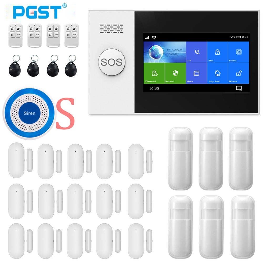 Home WIFI GSM Security Alarm System