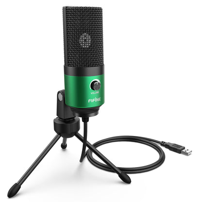 Fifine Metal USB Condenser Recording Microphone