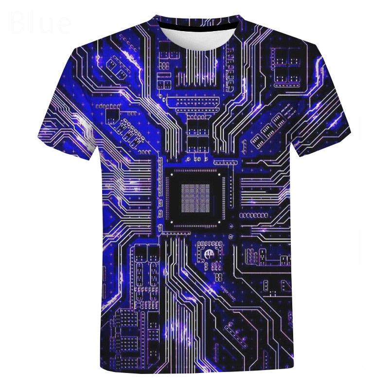 Electronic Chip T Shirt