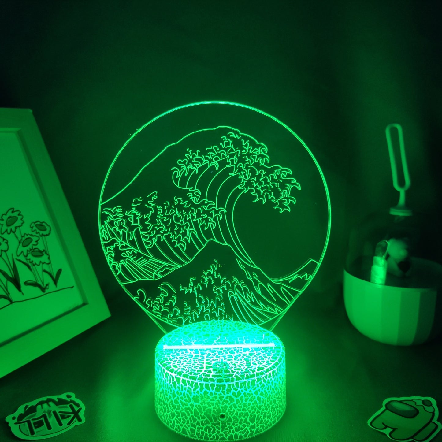 3D LED RGB Night Lights