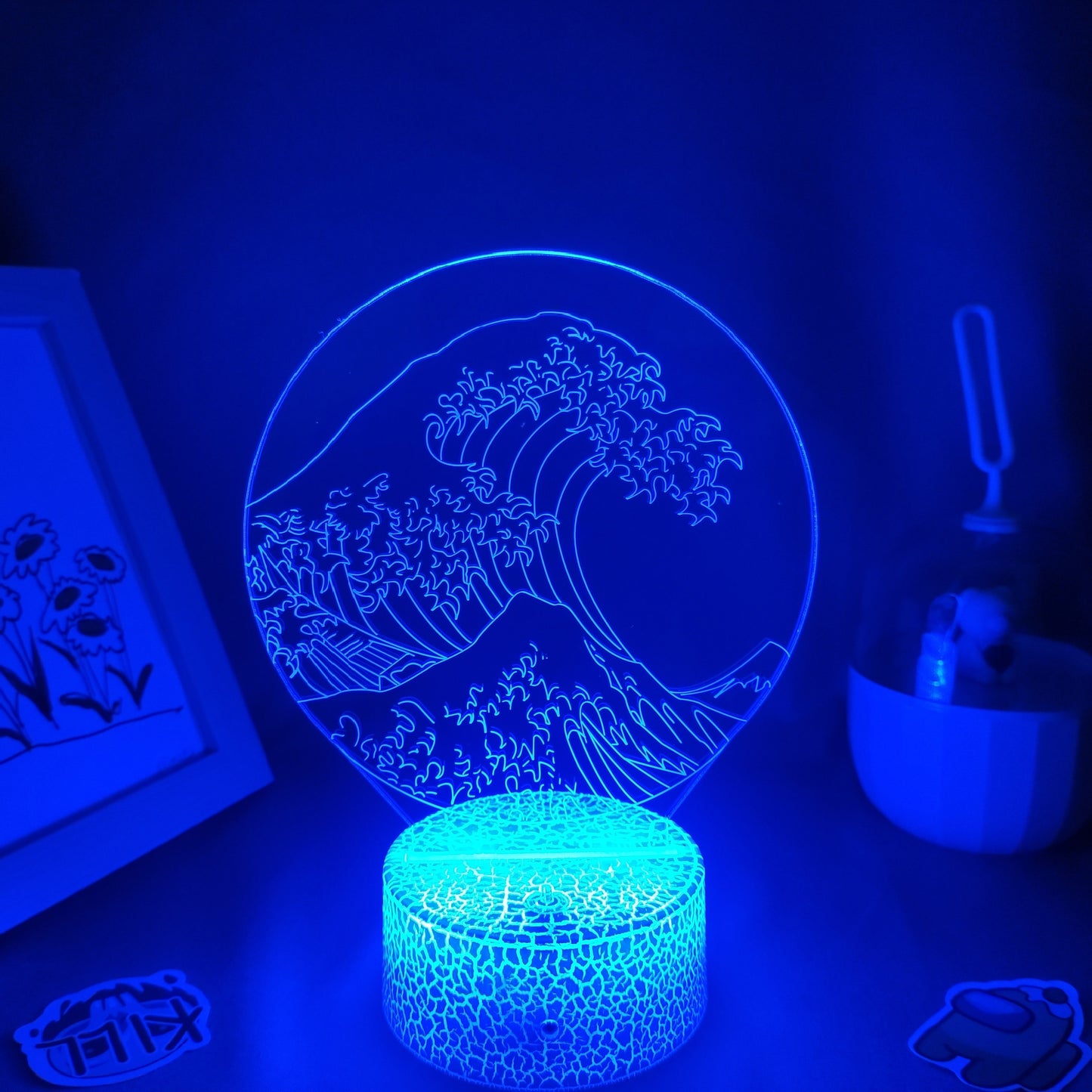 3D LED RGB Night Lights